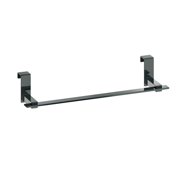 BELTRAN 10768 NIZA Barra Colgar Costado Mueble 25 Cromo Negro