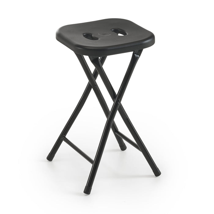 GEDY CO761400900 Black Folding Stool