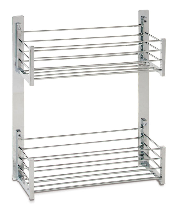 BELTRAN 4016 DELUXE Double Soap Dish 35 cm Chrome Screw Mount