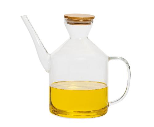 ANDREA HOUSE MS71505 Aceitera Vid./Bambú 20X11X18,5/1L