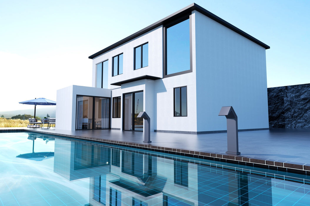 POOLIMEX CPN002/AGCB NIÁGARA Rociador Cascada De Piscina 15Cm Acero S.316 Gris Cobalto