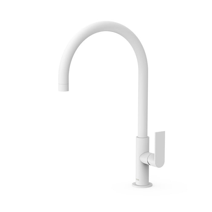 TRES 20044002BM COCINAS Grifo Monomando para cocina blanco