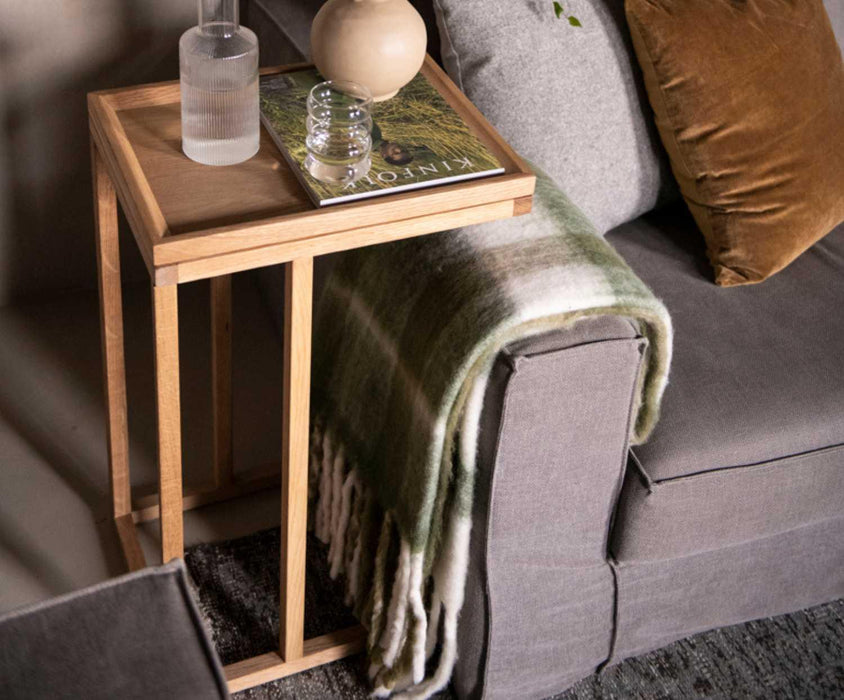 ANDREA HOUSE MU20136 Mesa Madera De Roble 45X35X70Cm