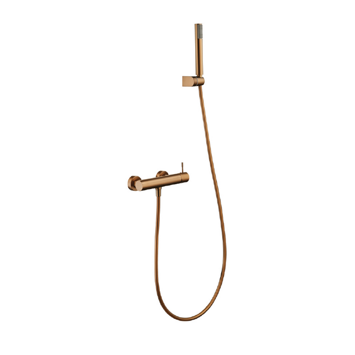 IMEX BDG053-5ORC GENOVA-PIAMONTE Monomando Kit Oro Rosa Cepillado