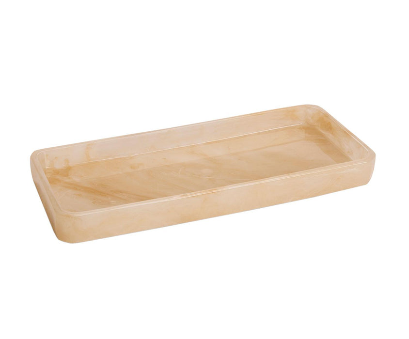 ANDREA HOUSE BA24198 Bandeja De Poliresina De Nácar Rosa