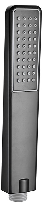 IMEX MDH013/NG HENK Mango de Ducha Negro Mate