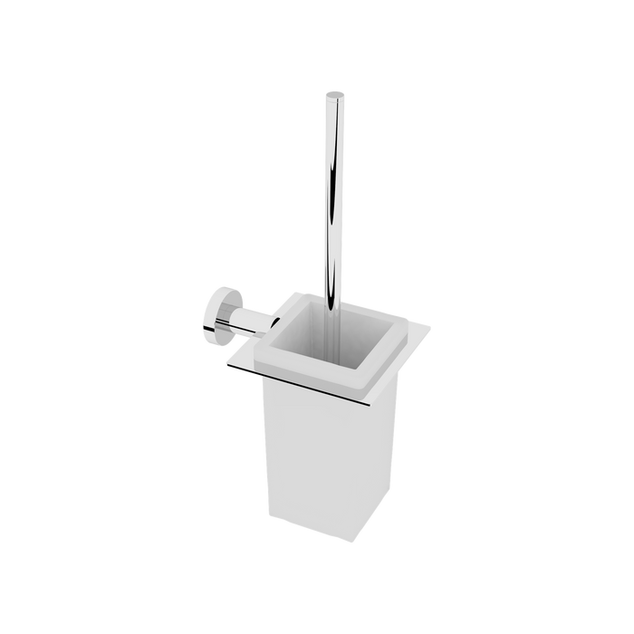 BELTRAN 20337 RIMINI Screw-on Chrome Toilet Brush Holder
