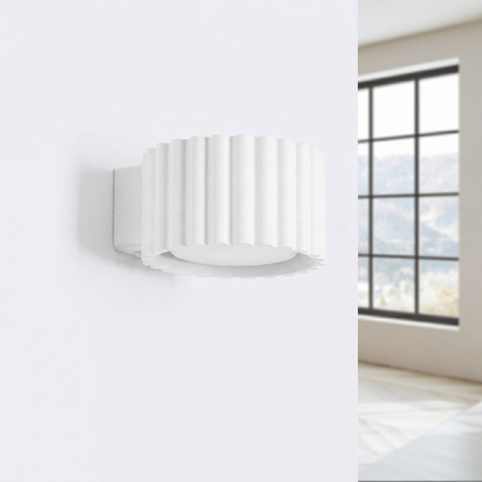SOLLUX SL.2612 Aplique de pared AURA blanco Gx53