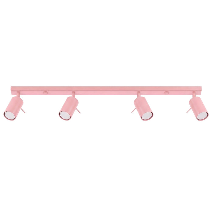 SOLLUX SL.2175 Plafón RING 4L rosa