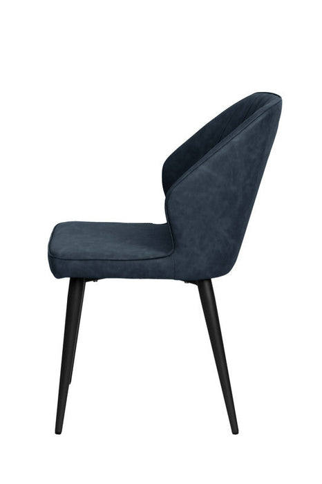 FURNITURE STYLE FS7031MAREPU TRIANA Pack 4 Dining Chairs Imitation Leather Color Marengo Gray