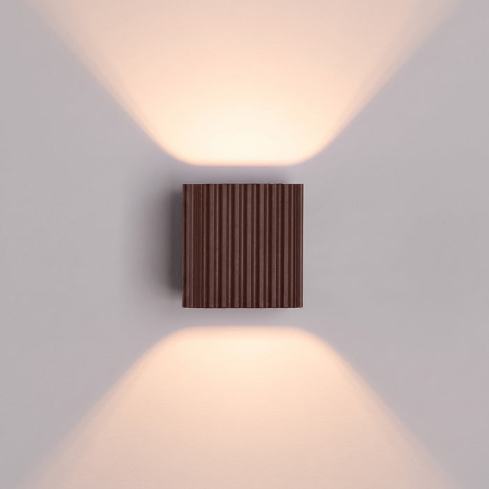 SOLLUX SL.3077 Lámpara De Pared Riff Marrón G9