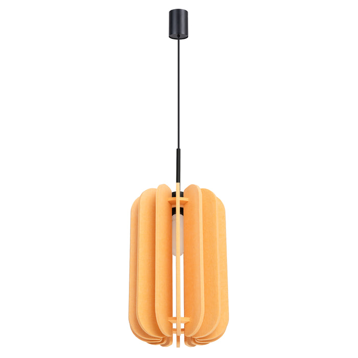 SOLLUX SL.1858 Lámpara colgante MULA 27 amarillo amarillo/negro