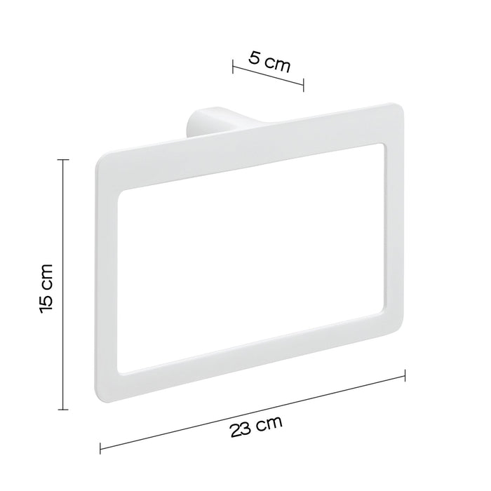 GEDY PI700200100 PIRENEI Towel Ring Holder