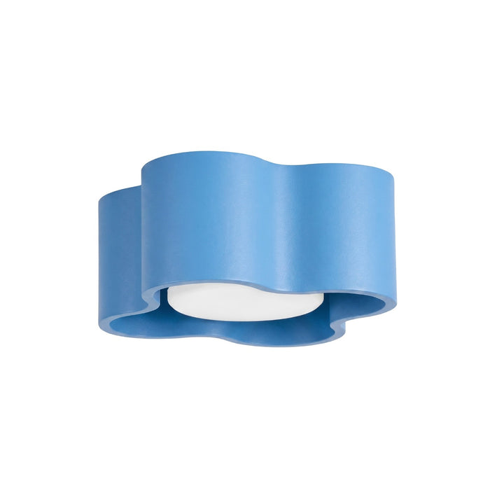 SOLLUX SL.3403 Lámpara De Techo Ovio 1 Azul Celeste Gx53