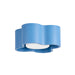 SOLLUX SL.3403 Lámpara De Techo Ovio 1 Azul Celeste Gx53