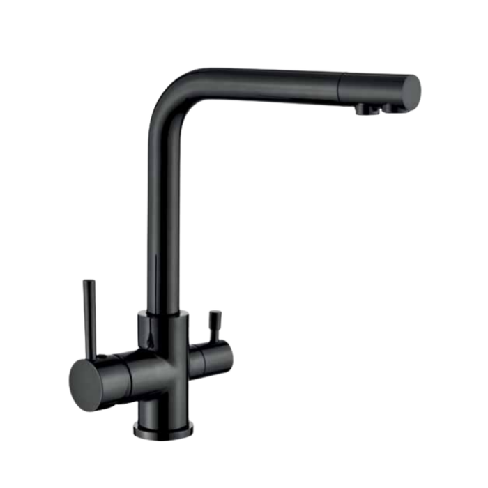 SKY BATH GCL002/NG LIFE Grifo De Cocina Osmosis Negro Mate
