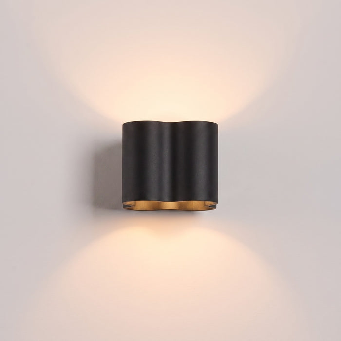 SOLLUX SL.3336 Lámpara De Pared Ovio Negra G9
