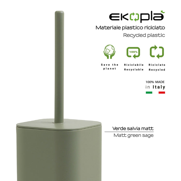 GEDY 63331700300 SEVENTY EKOPLA Escobilleros Verde Salvia