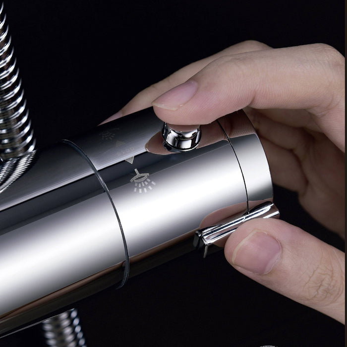 IMEX BTL011 LONDRES Thermostatic Faucet Telescopic Shower Set