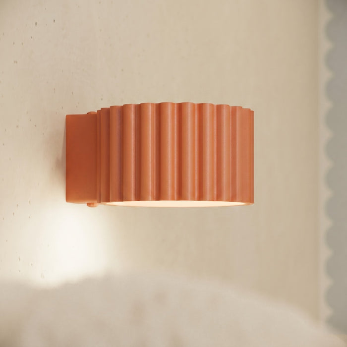 SOLLUX SL.2616 Aplique de pared AURA ocre rojo Gx53