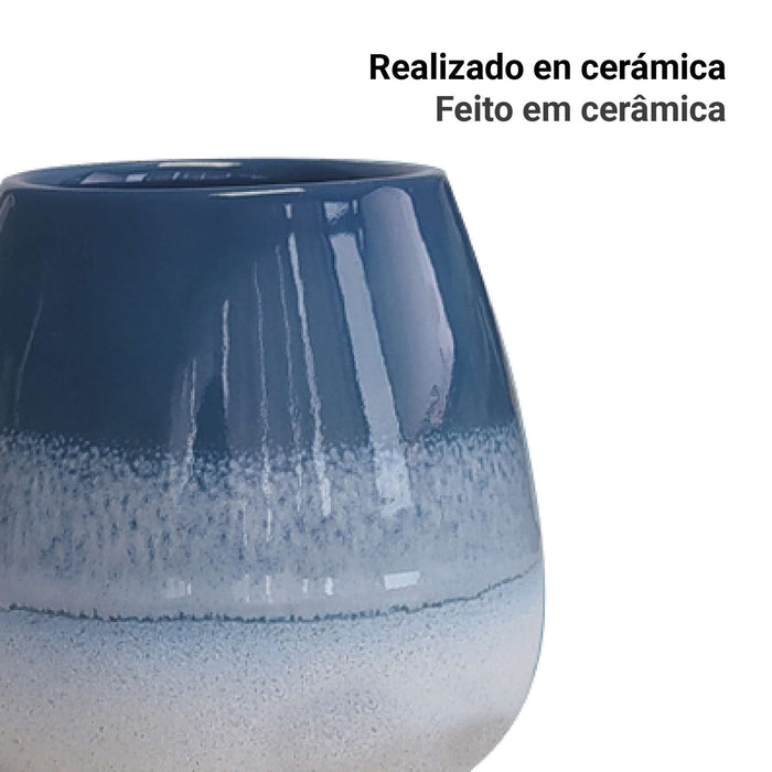 GEDY SJ980500000 SHEJLA Blue Toothbrush Holder