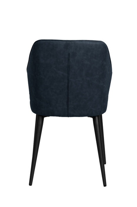 FURNITURE STYLE FS7031MAREPU TRIANA Pack 4 Dining Chairs Imitation Leather Color Marengo Gray