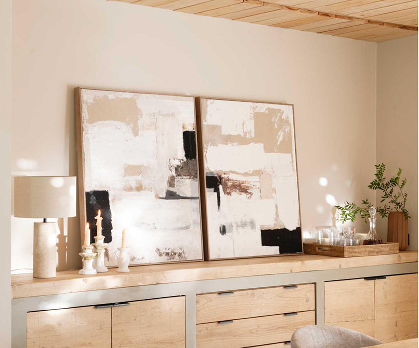 ANDREA HOUSE AX24548 Cuadro Abstracto Madurai 80x100 CM