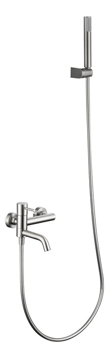 IMEX BDM039-4NQ MONZA Single-lever Bath/Shower Faucet Brushed Nickel Color