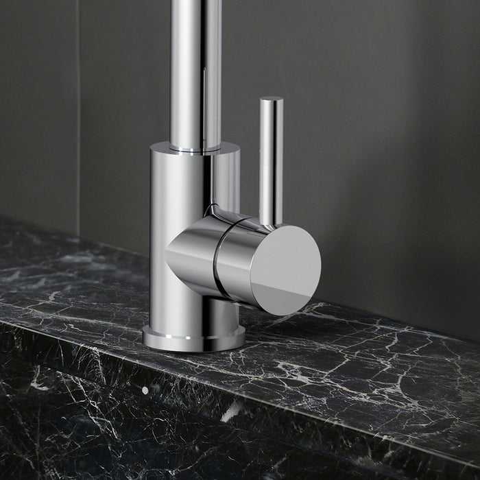 OXEN 160754 CERVERA  Grifo Cocina Monomando Cromo Brillo Latón