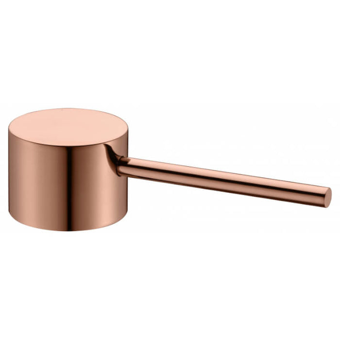 IMEX BDYS045-1NOR MILOS STICK Grifo de Lavabo Negro Oro Rosa