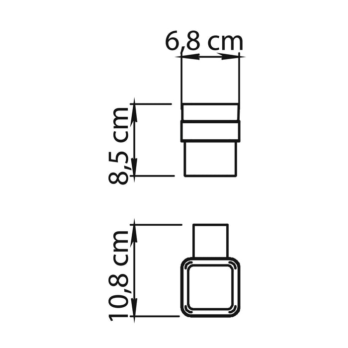 GEDY A5103800000 MAUI Portacepillos Cepillado