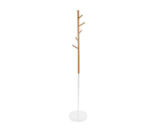 ANDREA HOUSE AX24535 Perchero Metal/Bambú Bl Ø30X170Cm