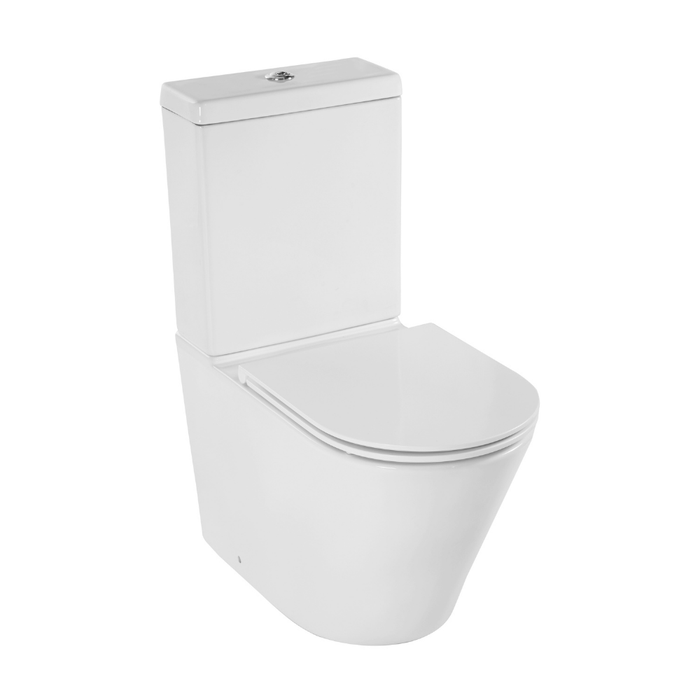 JACOB DELAFON RODIN+ Standard Rimless Toilet White