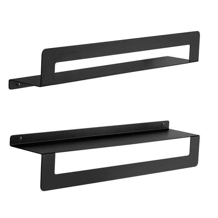 GEDY 20191450000 CLEO Estante toallero 50 cm negro mate
