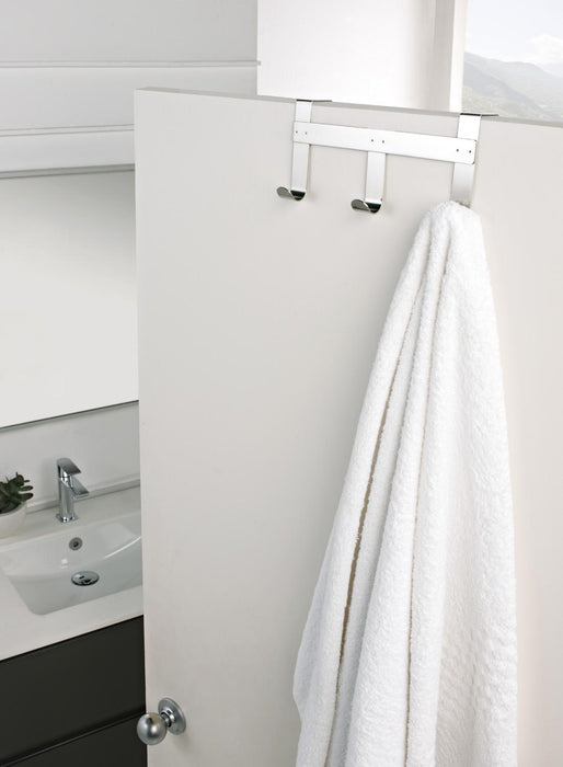 BELTRAN 897 HOTEL Percha Triple Colgar En Puerta Inox