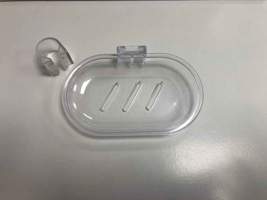 RAMONSOLER 987602 POLO Jabonera Ø22 Transparente