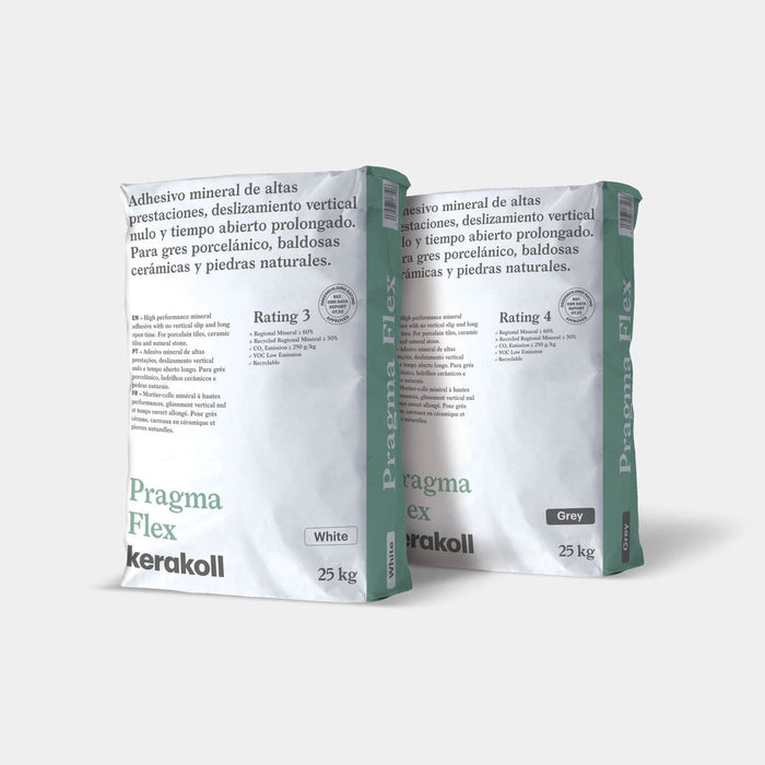 KERAKOLL 76351 PRAGMA FLEX Cemento Cola Adhesivo Mineral Gris 25 kg