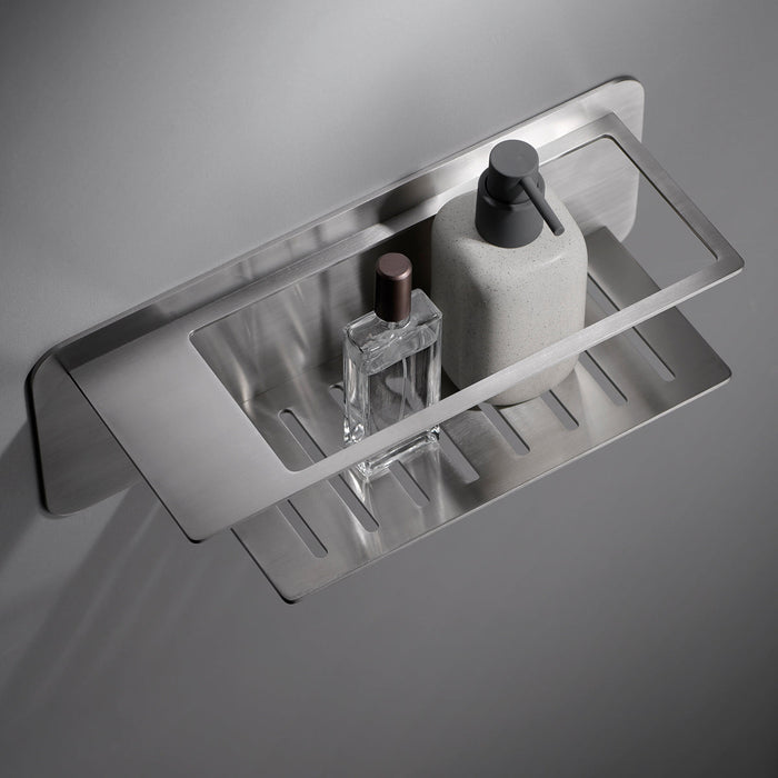 IMEX ADT009/NQ BETHARI Jabonera Frontal Níquel Cepillado