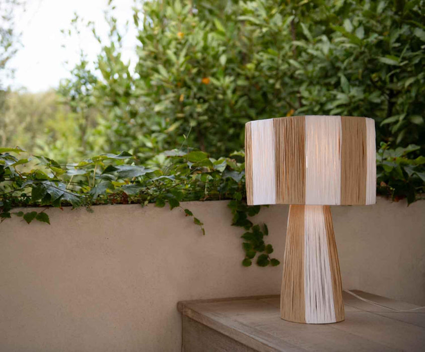 ANDREA HOUSE IL74017 Lámpara Ibiza Cuerda Papel Ø30x47 CM