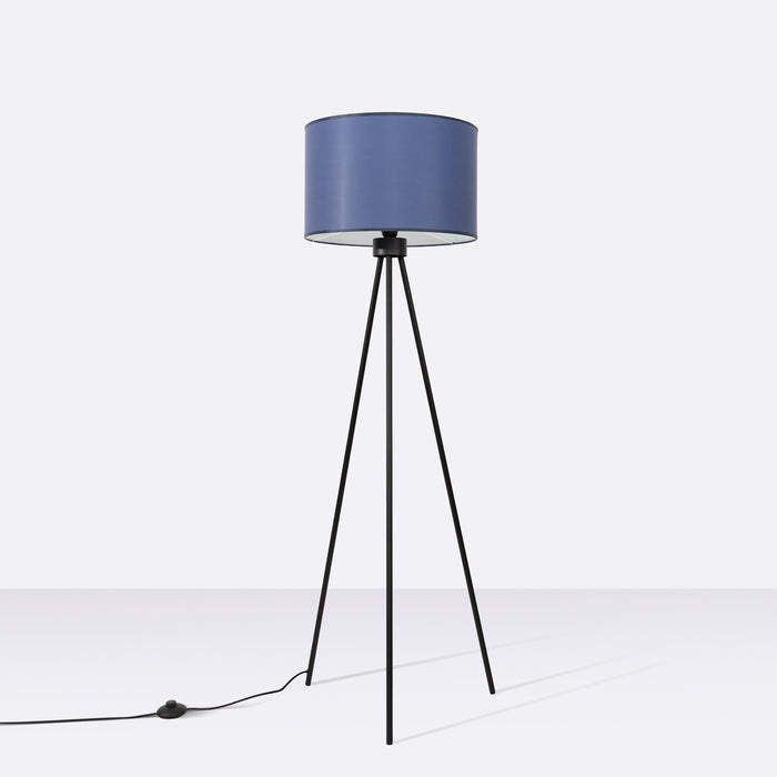 SOLLUX SL.1855 Lámpara de pie NEVIA azul marino azul marino/negro