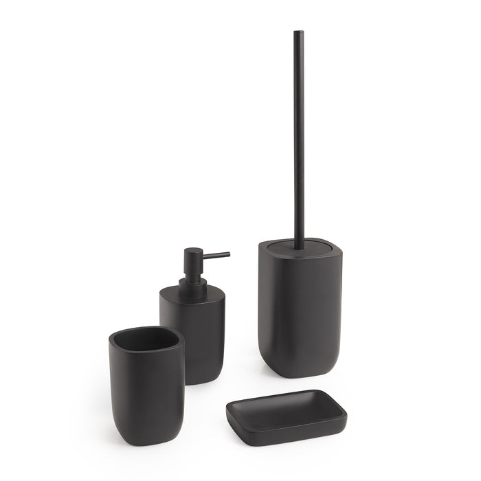 GEDY YL801400000 YLENIA Dosificador de jabón negro mate