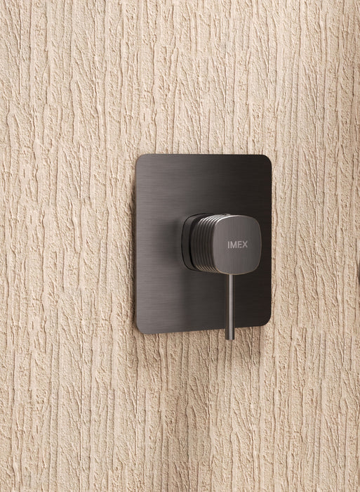 IMEX SMF065/BGM FIRENZE-SASSARI Conjunto Ducha Monomando Black Gun Metal