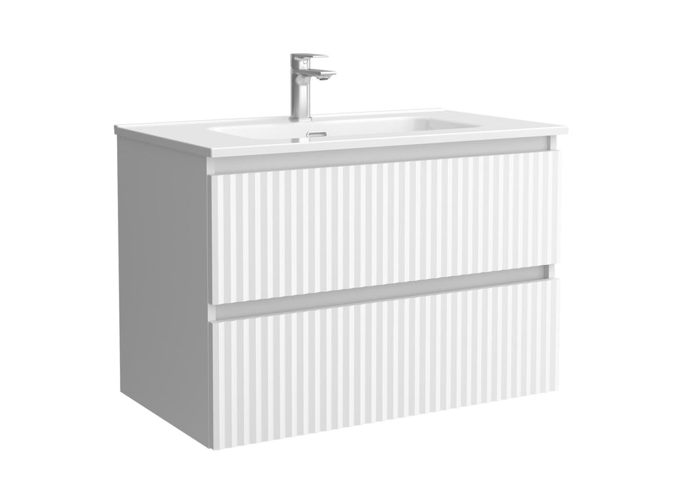 SALGAR KIRA Mueble de Baño con Lavabo Color Blanco Mate