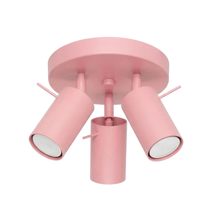 SOLLUX SL.2174 Plafón RING 3P rosa
