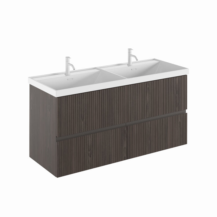 ROYO C0078508 VORA Furniture 120 4C+Sink Cairo Walnut Notte