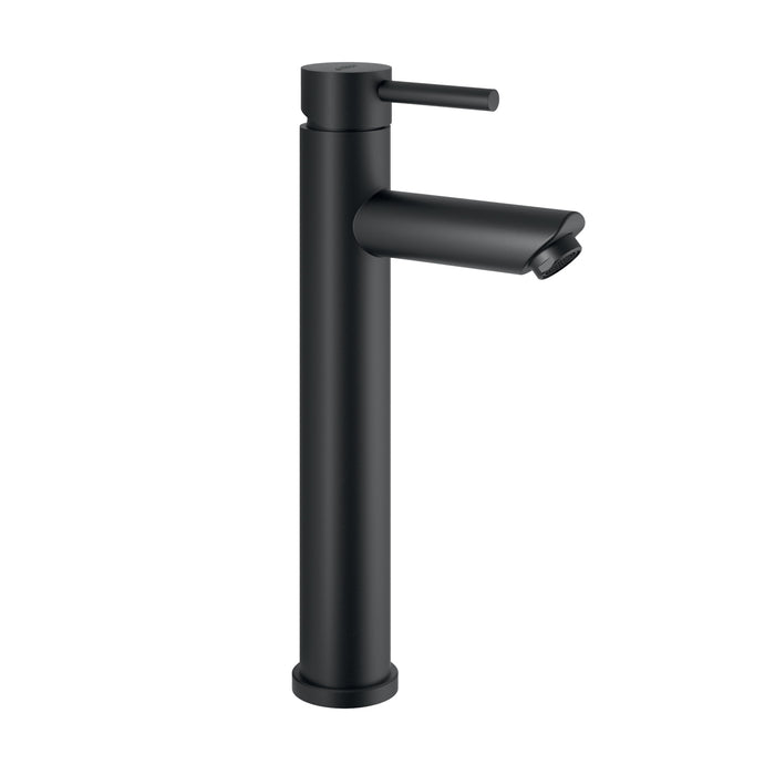 GEDY MXGA0214000 GARDA Grifo alto de lavabo negro mate