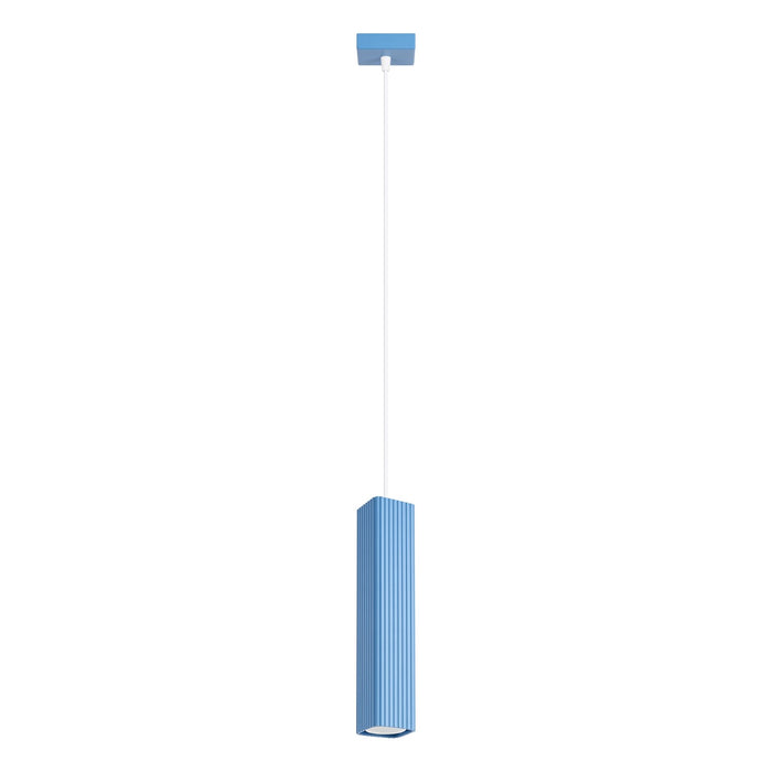 SOLLUX SL.3295 Lámpara Colgante Rayo 1 Azul Celeste