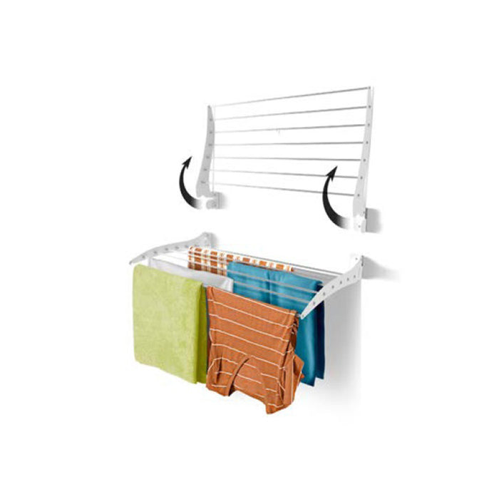 ARCOBAÑ 80TEA70B  Tendedero De Pared Abatible Blanco 70cm