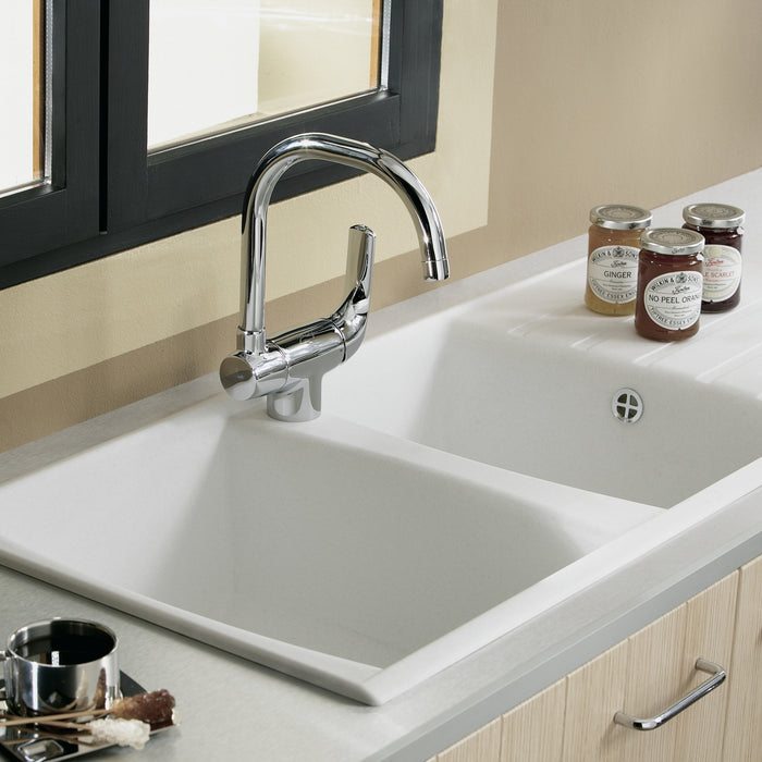 Jacob Delafon E76250-CP NATEO Grifo de cocina abatible/plegable