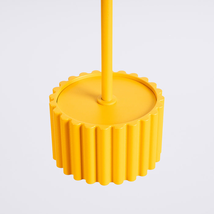 SOLLUX SL.2688 Lámpara colgante AURA 1 amarillo Gx53